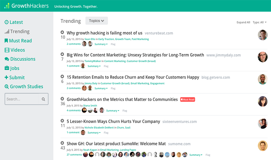 How We Trended On Growthhackers And What Happened Next